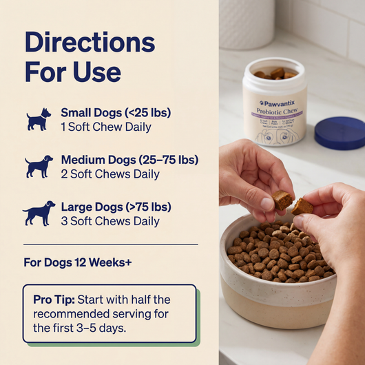 Pawvantix Probiotic Chews